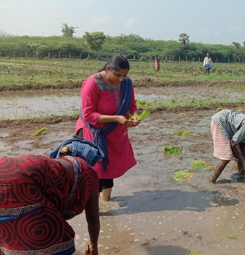 womans in farming